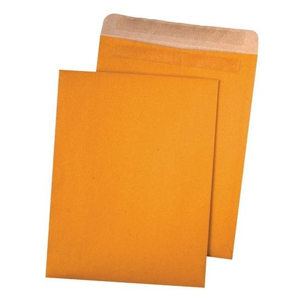 Quality Park Quality Park Products Redi-Seal Eco-Friendly Open End Recycled Catalog Envelope; Kraft; Manila; Pack 100 1369012